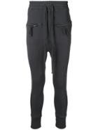 Thom Krom Drawstring Tapered Trousers - Grey