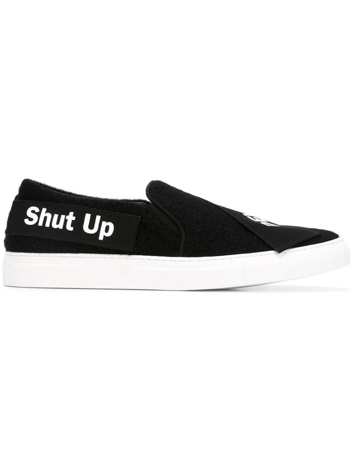 Joshua Sanders Multi Patch Slip-on Sneakers