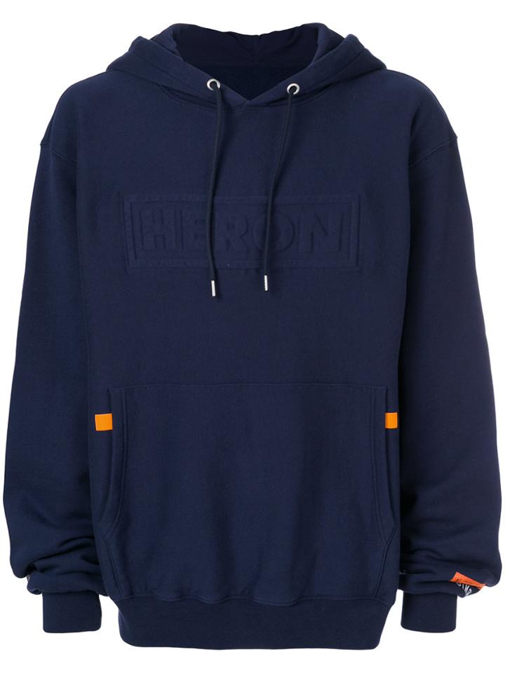 Heron Preston Classic Hoodie - Blue