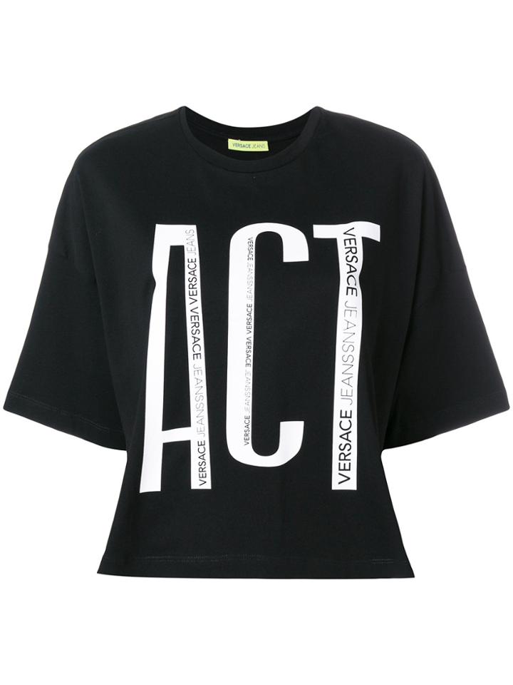 Versace Jeans Act T-shirt - Black