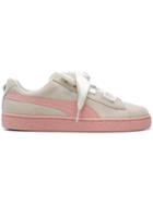 Puma Ribbon Lace-up Sneakers - Nude & Neutrals