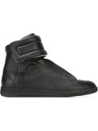 Maison Margiela Future Hi-top Sneakers, Men's, Size: 43.5, Black, Leather/rubber