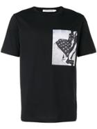 Calvin Klein Jeans Flag Print T-shirt - Black