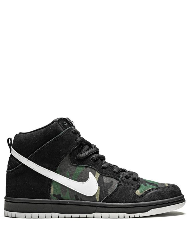 Nike Sb Dunk High Pro Sneakers - Black