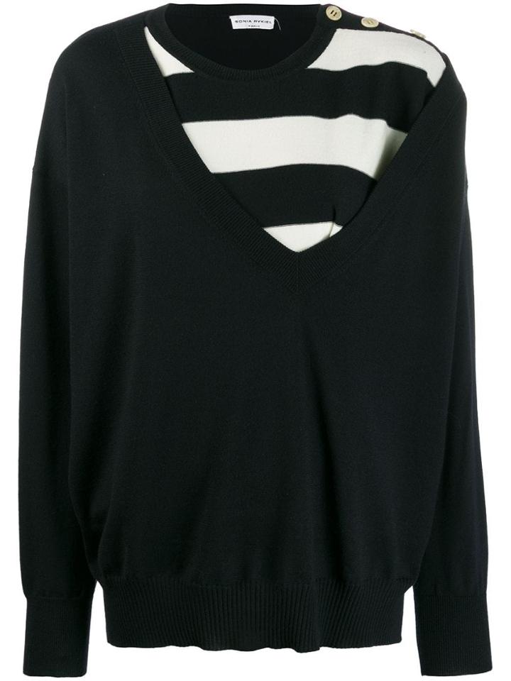 Sonia Rykiel Knitted Top - Black