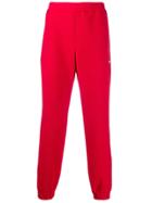 Msgm Elasticated Waist Trousers - Red