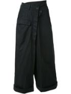 Rundholz Loose Fit Cropped Trousers