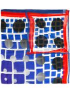 Faliero Sarti 'carossello' Scarf, Women's, Blue, Modal/cotton/silk