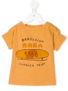 Bobo Choses - Jamaica T-shirt - Kids - Organic Cotton - 12-18 Mth, Yellow/orange