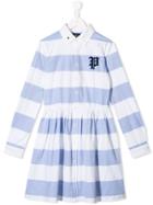 Ralph Lauren Kids Teen Striped Dress - Blue