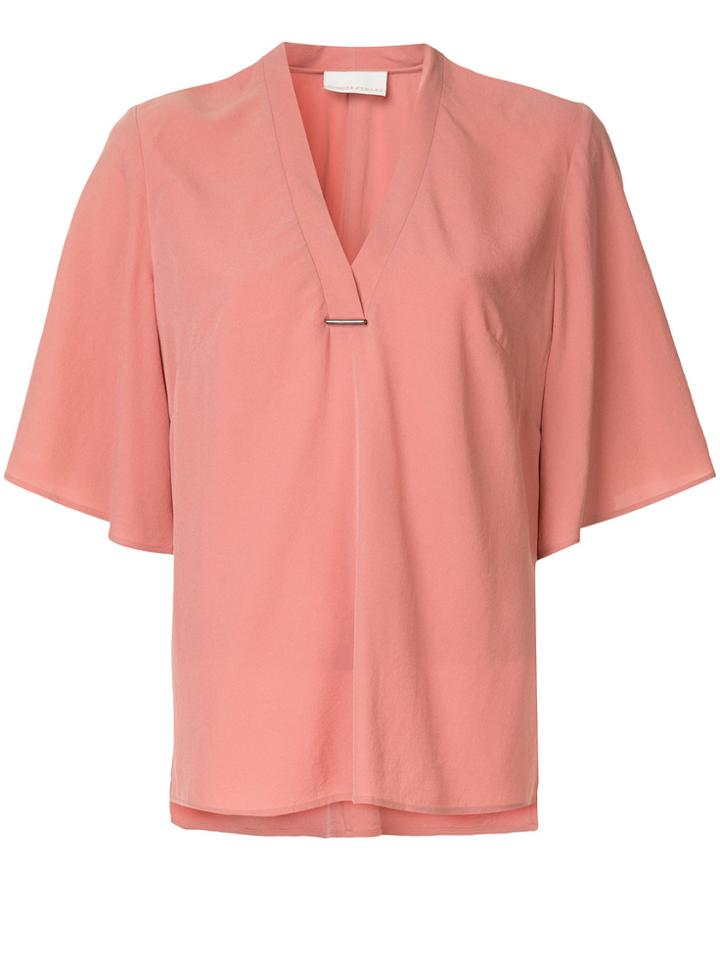 Ginger & Smart Secret Vice V-neck - Pink & Purple