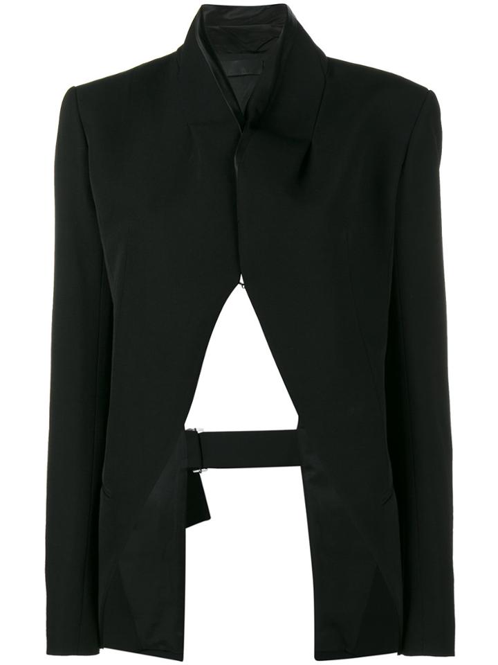 Haider Ackermann Open Back Blazer - Black