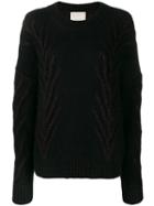 Marco De Vincenzo Glitter Detail Sweater - Black