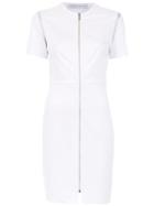 Gloria Coelho Zipped Dress - White