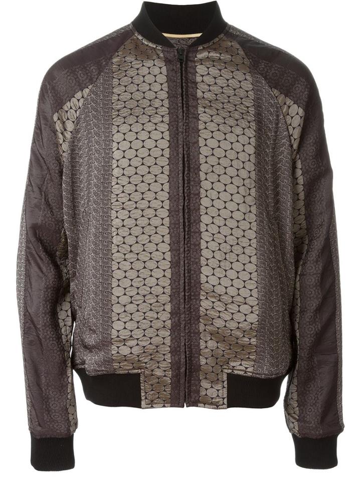 Uma Wang Jacquard Bomber Jacket