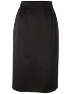 Yves Saint Laurent Pre-owned Classic Pencil Skirt - Black