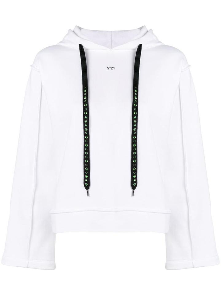 Nº21 Basic Hoodie - White