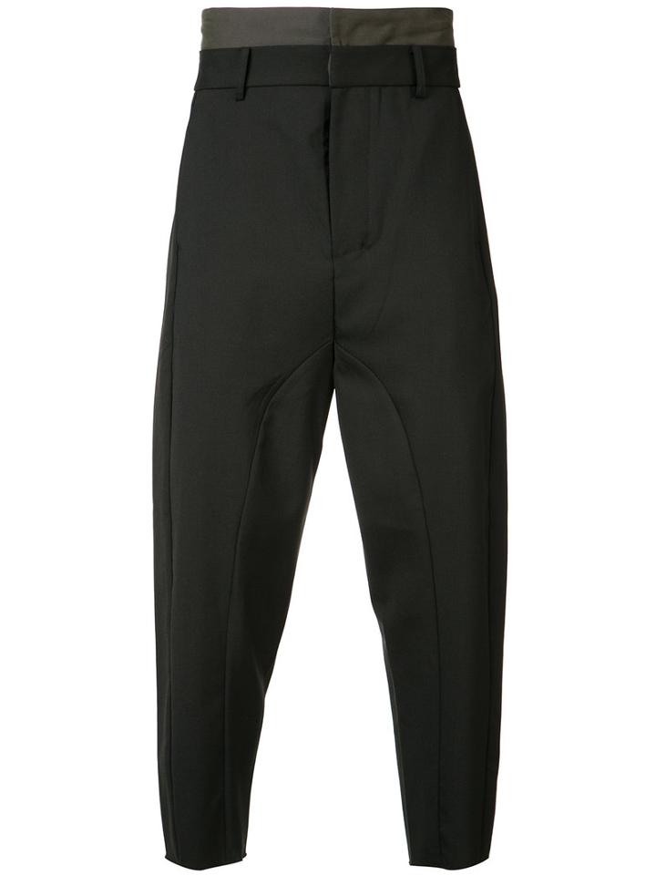 Chapter 'erc' Trousers, Men's, Size: 34, Black, Polyester/spandex/elastane/wool