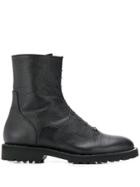 Fabiana Filippi Classic Lace-up Boots - Black