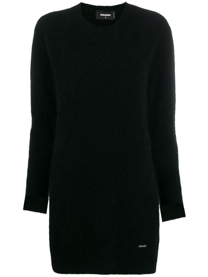 Dsquared2 Knitted Jumper Dress - Black
