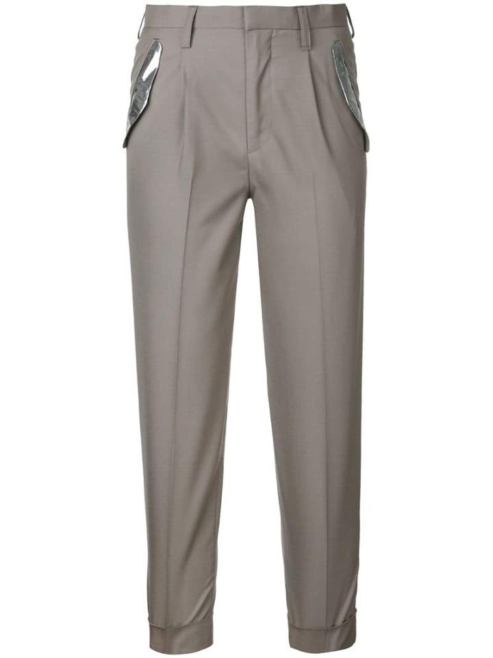 Kolor Cigarette Trousers - Neutrals