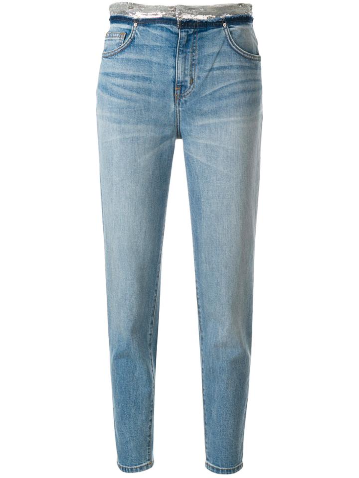Iro Skinny High Rise Jeans - Blue