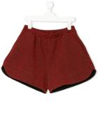 Gaelle Paris Kids Glittery Shorts - Red