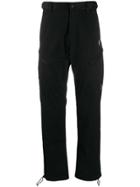 Marcelo Burlon County Of Milan Cross Zipped Trousers - Black