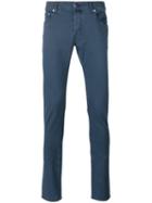 Jacob Cohen Slim-fit Jeans, Men's, Size: 36, Blue, Cotton/lyocell/spandex/elastane