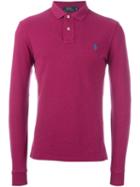 Polo Ralph Lauren Embroidered Logo Polo Shirt, Men's, Size: Xxl, Pink/purple, Cotton