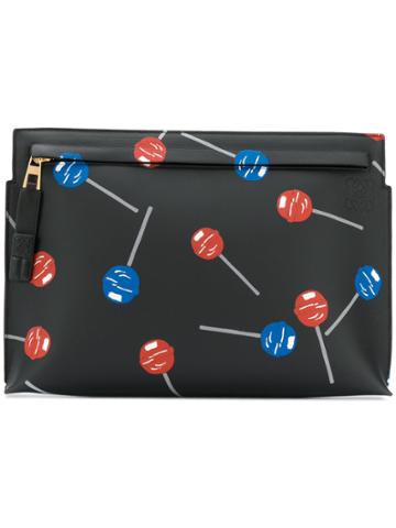 Loewe Lollipops T Clutch - Black