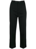 Pinko Oleandro Cropped Trousers - Black