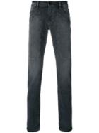 Jeckerson Stitch Detailed Skinny Jeans - Grey