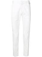 Entre Amis Slim Fit Chinos - White