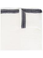 Faliero Sarti - Sailor Scarf - Women - Cotton/linen/flax - One Size, White, Cotton/linen/flax