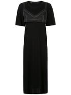 Muller Of Yoshiokubo Piscine Bra Top Dress - Black