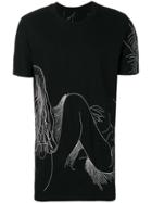 11 By Boris Bidjan Saberi Embroidered T-shirt - Black