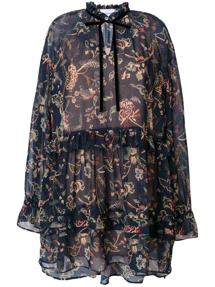 Perseverance London Forest Print Mini Dress - Multicolour