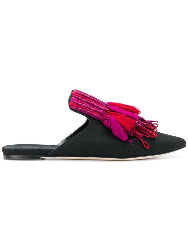 Sanayi 313 Calandra Slippers - Black