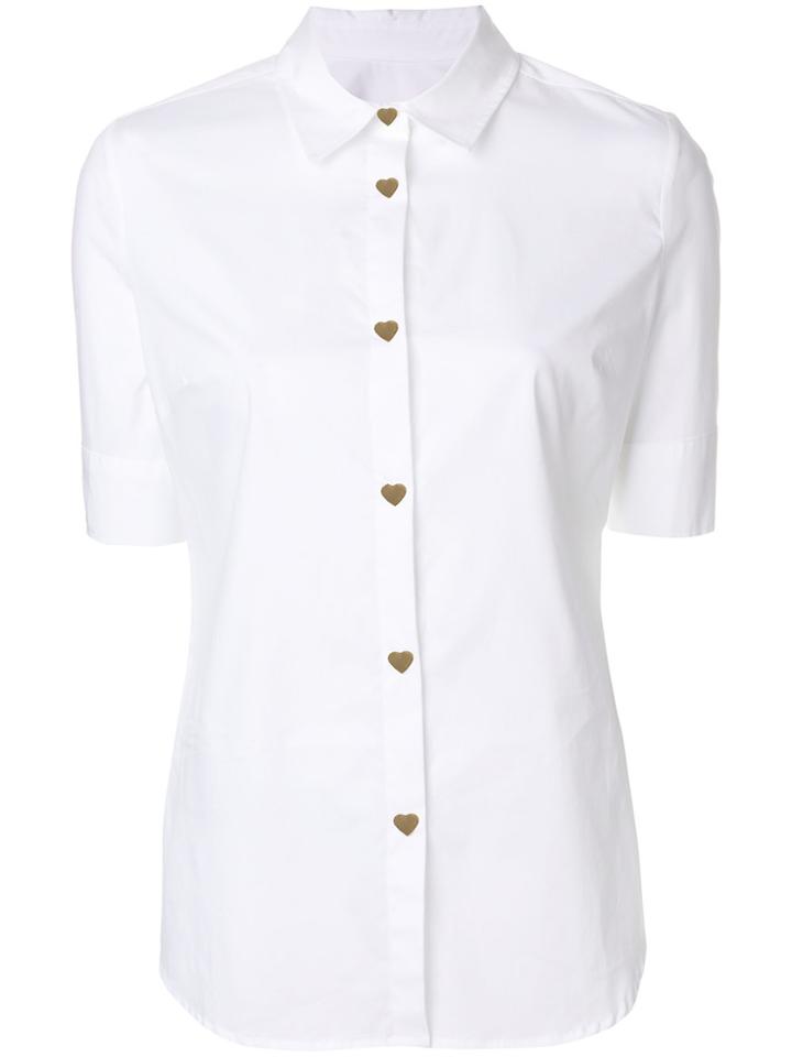 Love Moschino Plain Shirt - White