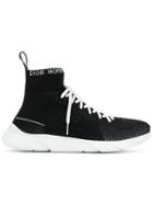 Dior Homme High Top Sock Sneakers - Black