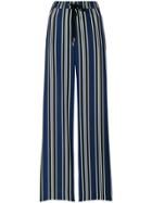 Markus Lupfer Drawstring Palazzo Pants - Blue