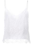 Amiri Lace Tank Top - White