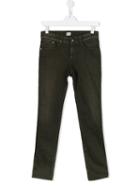 Armani Junior Straight-leg Jeans, Boy's, Size: 13 Yrs, Black