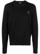 Plein Sport Logo Plaque Sweatshirt - Black