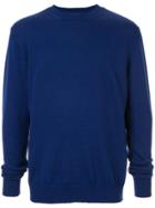 Msgm Knitted Jumper - Blue