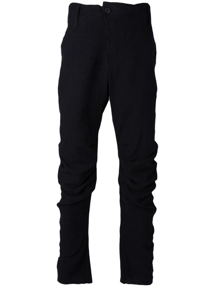 Lost & Found Ria Dunn Raw Hem Trousers - Black