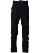Lost & Found Ria Dunn Raw Hem Trousers - Black