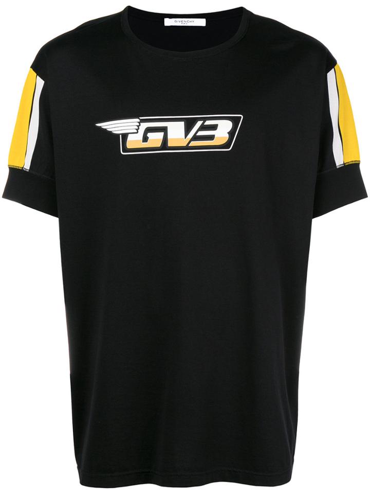 Givenchy Motocross Logo T-shirt - Black