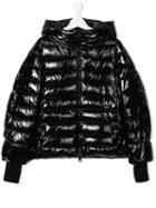 Herno Kids Shine Effect Padded Jacket - Black